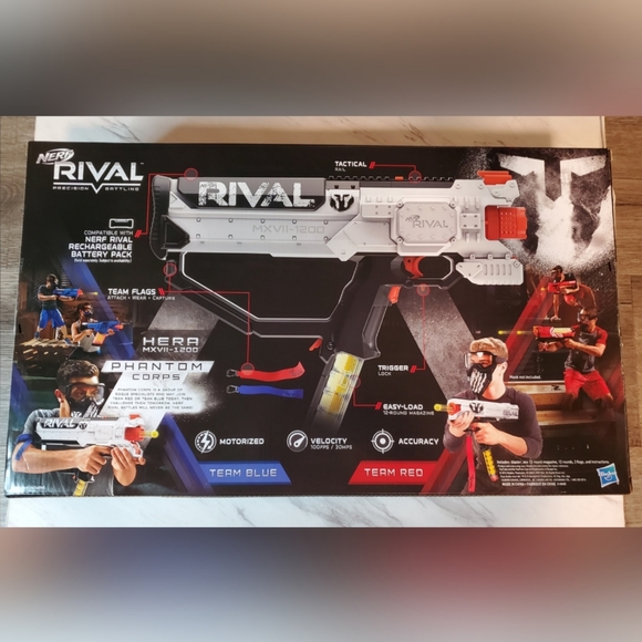 Nerf Rival Phantom Corps Hera MXVII-1200 Gun Blast - Picture 2 of 2